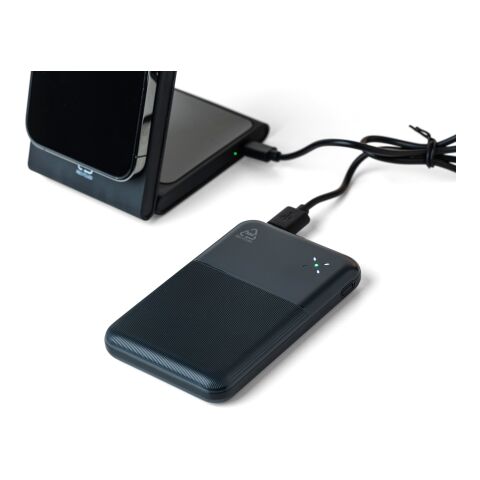 Recycelte ABS-Powerbank Tavi Weiß | ohne Werbeanbringung