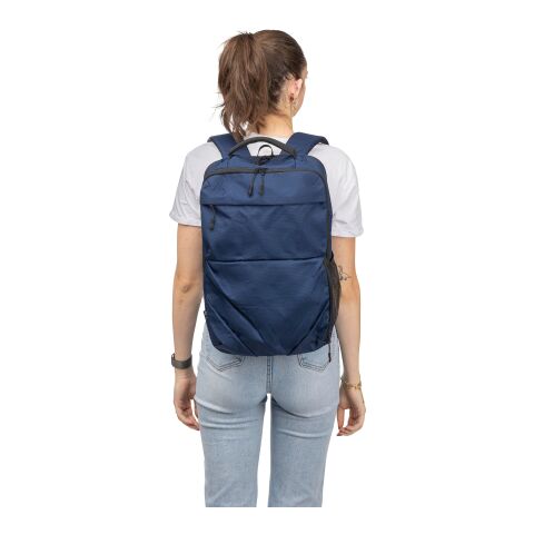 rPET (300D) Polyester Ocean Bound Rucksack Tova Schwarz | ohne Werbeanbringung | Nicht verfügbar | Nicht verfügbar