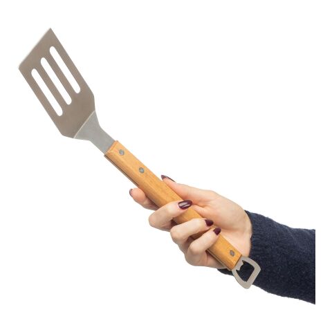 Edelstahl-Grillspachtel Saphira Braun | ohne Werbeanbringung