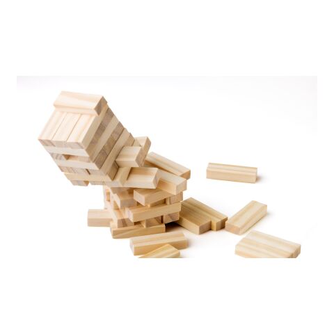 Geschicklichkeitsspiel aus Kiefernholz Gisa Braun | ohne Werbeanbringung | Nicht verfügbar | Nicht verfügbar