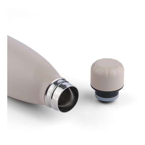 Recycelte doppelwandige Trinkflasche 500 ml Sunny dunkelrot | ohne Werbeanbringung | Nicht verfügbar | Nicht verfügbar