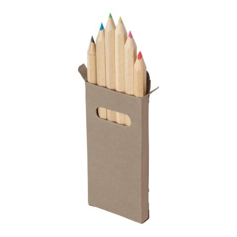 Buntstifte-Set 'Benjamin' 6-tlg. Grau