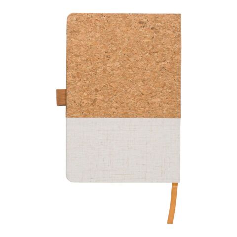 Notizbuch Trevor aus Kork und Baumwolle violett