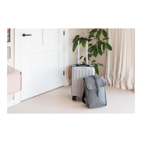 RPET Polyester (300D) Rucksack mit Lasche Lyric Blau