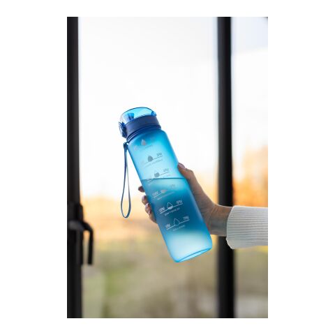 RPET-Trinkflasche (1000 ml) Brinley Schwarz