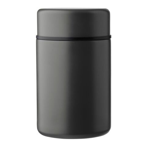 Doppelwandige Lunchbox Niko aus Edelstahl Grau