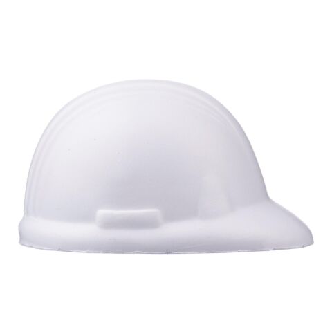 Anti-Stress Bauhelm 'Bobby' aus PU Schaum Weiß