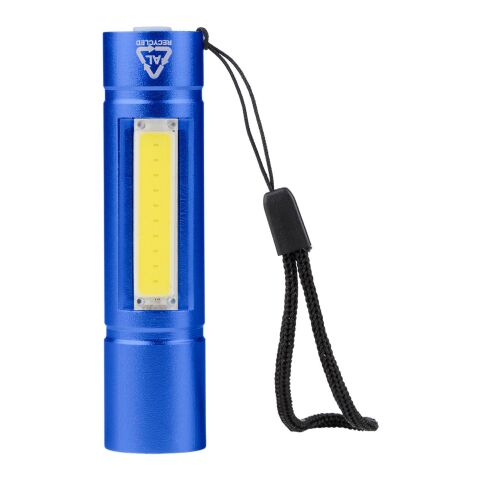 Taschenlampe aus recyceltem Aluminium COB Sami Rot