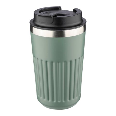 Reisebecher aus recyceltem Edelstahl (400 ml) Chiara Schwarz