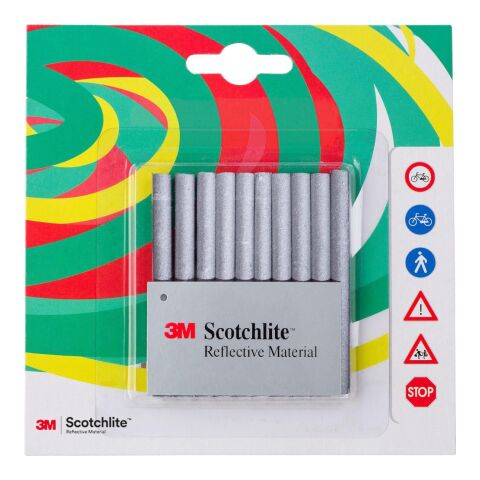 Reflektor &#039;Bike&#039; aus Kunststoff Grau | ohne Werbeanbringung | Nicht verfügbar | Nicht verfügbar