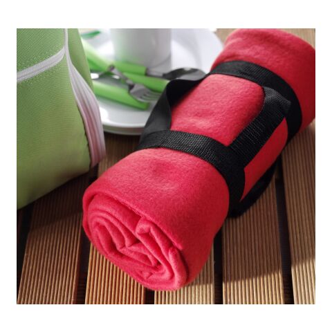 Fleece-Picknickdecke &#039;Central&#039; Grün | ohne Werbeanbringung | Nicht verfügbar | Nicht verfügbar