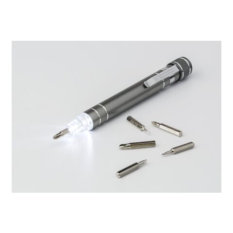 Bit Set 'Excellent' aus Metall Silber