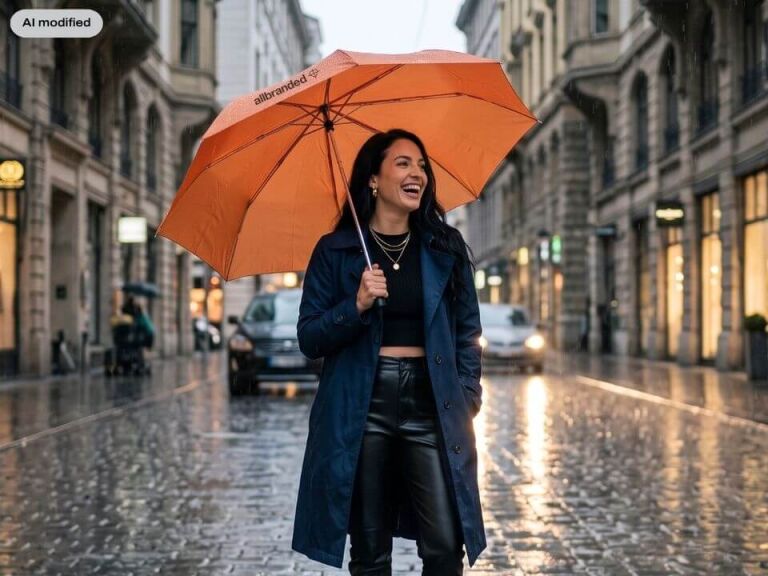 Regenschirme als Werbeartikel mit Logo bedrucken