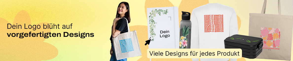 Exklusive Kollektion für den Frühling: Werbeartikel mit Sofort-Designs