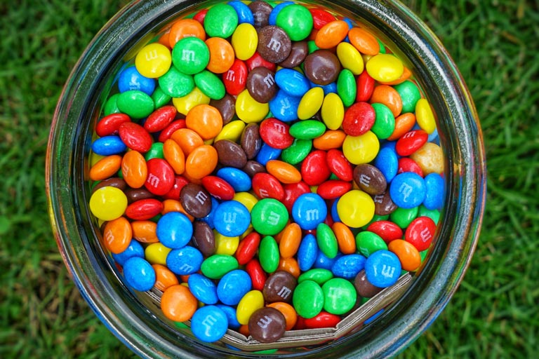 m&m's mit Logo bedrucken