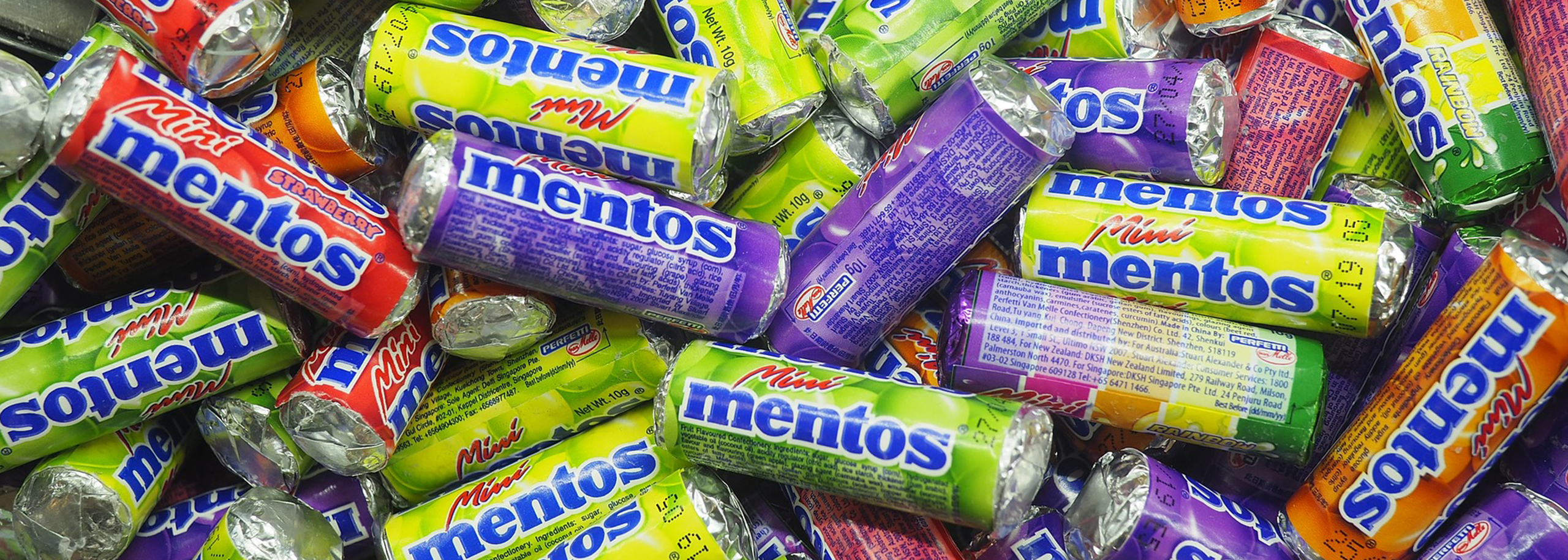 Werbeartikel von Mentos