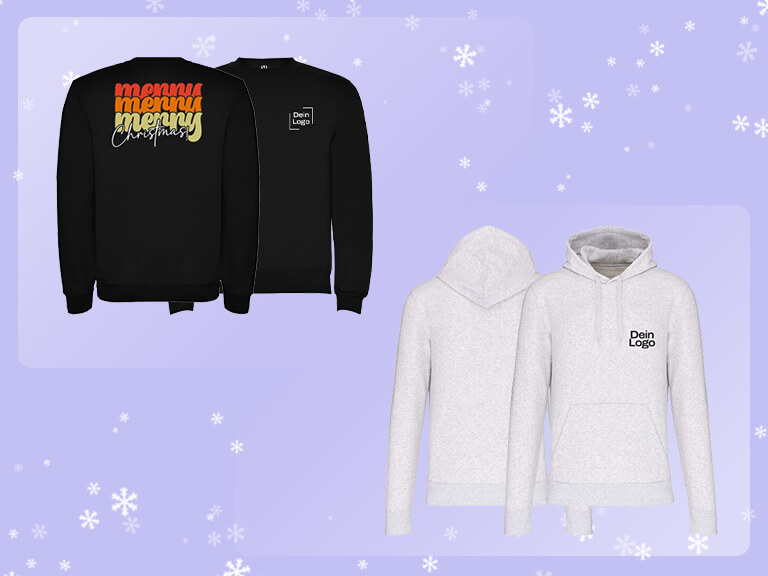Pullover & Sweatshirts mit deinem Logo