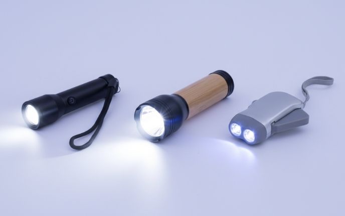 Taschenlampen mit Logo bedrucken