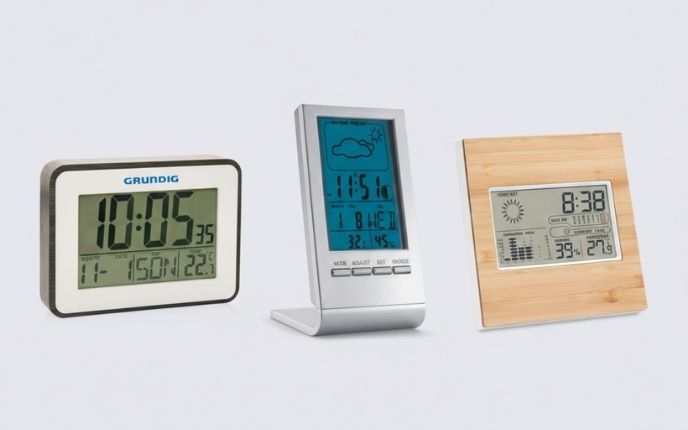 Wetterstationen mit Logo bedrucken